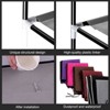10-Tier Non-Woven Shoe Rack, Space-Saving, Tall & Narrow - 3 of 4
