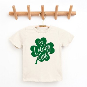The Juniper Shop One Lucky Girl Heart Youth Short Sleeve Tee - 1 of 2