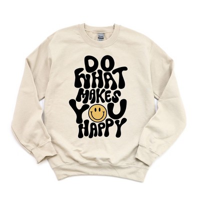 Simply Sage Market Women's Graphic Sweatshirt Do What Makes You Happy