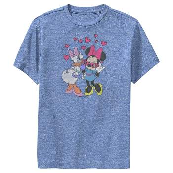 Boy's Disney Minnie Mouse and Daisy Duck Hearts Performance Tee