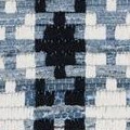 ivory blue/black