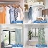Shower Curtain Rod, Adjustable 32-75 Inch Spring Tension Shower Rods for Bathroom or Window - 4 of 4