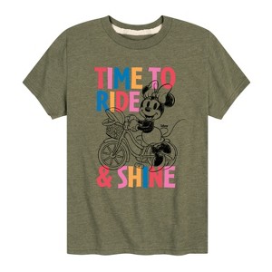 Boys' - Disney - Time to Ride and Shine Short Sleeve Graphic T-Shirt - 1 of 4