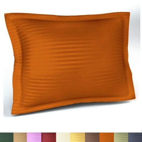 Rust colored 2024 pillow shams