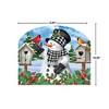 Briarwood Lane Winter Art Sign 8.25x10.25 Checkered Snowman For Winter Art Sign - 2 of 4