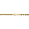 Black Bow Jewelry 4mm, 14k Yellow Gold, Handmade Solid Rope Chain Bracelet - 3 of 4