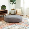 Kensington Garden Scout Deluxe Faux Shearling Round Pillow Dog Bed - 4 of 4