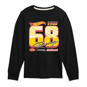 Boys' - Hot Wheels - HW Racing Jersey Long Sleeve Graphic T-Shirt - 1 of 3