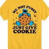 Boys' - Sesame Street - Me Not Fussy Short Sleeve Graphic T-Shirt - 2 of 4