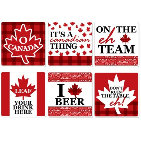Big Dot Of Happiness Canada Day - Funny Canadian Party Decorations ...