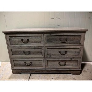 Chest of six drawers, red walnut - 1 of 1