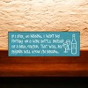 Slickblue Missing Picture on Wine Bottle Sign, 3.5x10 Solid Pine Rustic Wood Plaque, Multiple Colors - 3 of 3