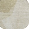 Beige Khaki And Taupe Abstract Washable Indoor Outdoor Area Rug - 4 of 4