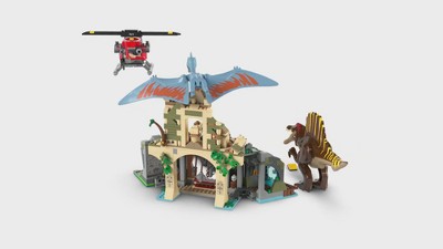 LEGO Jurassic World Spinosaurus & Quetzalcoatlus Air Mission 76976