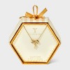 14K Gold Dipped Cubic Zirconia Rondelle Y Initial Necklace - A New Day™ Gold - 3 of 4