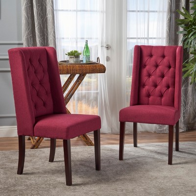 Set of 2 Blythe Tufted Dining Chairs - Christopher Knight Home