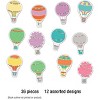 Carson Dellosa Education Up and Away Hot Air Balloons Cutouts (36 cut-outs) - 2 of 4