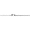 Black Bow Jewelry 1.25mm, 14k White Gold, Box Chain Necklace - 3 of 4