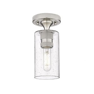 Crown Point - 1 Light Flush Mount In Industrial Style-9.63 Inches Tall and 3.88 Inches Wide - 1 of 1