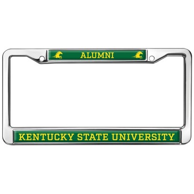 Kentucky State University Alumni Full Size Standard License Plate Metal Frame