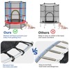Infans 55" Kids Trampoline Bouncing Jumping Mat Recreational Trampoline W/Enclosure Net - 4 of 4