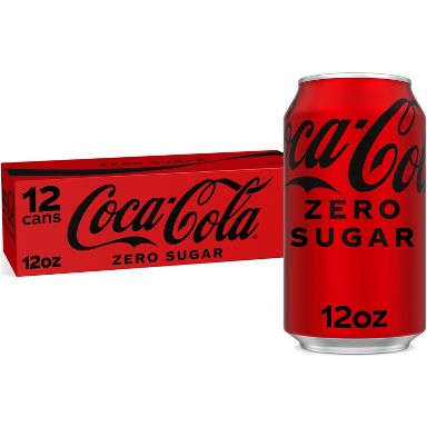 Coca-Cola Zero Sugar Soda - 12pk/12 fl oz Cans