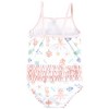 Hudson Baby Girls Toddler Swimsuit, Pastel Sea - 2 of 2