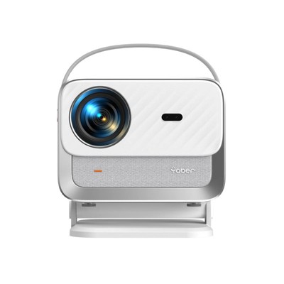 YABER V12 Projector with WiFi6 and Bluetooth 5.2, 700 ANSI 1080P, 20W Speakers, Auto Focus & Keystone, Smart Home Theater Projector with Netflix