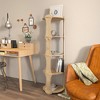 Decorotika,Yuvar Bookshelf Sapphire Oak - 4 of 4