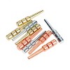 WE Games King-Sized Ultimate Cribbage Pegs - Set of 9 (3 Brass, 3 Chrome, 3 Copper) - 3 of 4