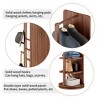 Grungis Full Length Mirror,Leaning Floor Full Body Mirror with Shelves for Storage for Bedroom,Living Room,Cloakroom - 4 of 4