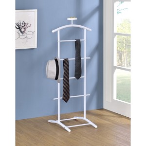 Kings Brand Furniture - Lebedev Metal Suit Valet Stand, Clothes Rack - 1 of 4