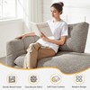VANOMi 34.65" Boucle Chaise Lounge with Removable Pillow - 3 of 4