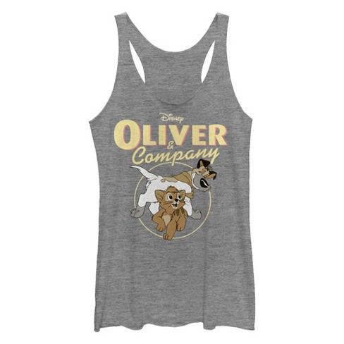 Women's Oliver & Company Oliver and Dodger Logo Racerback Tank Top - image 1 of 4