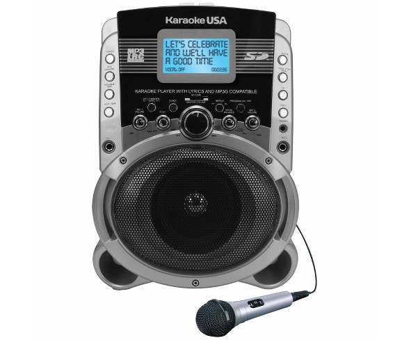 Karaoke USA Portable Karaoke MP3+G Player with Video Output (SD519)