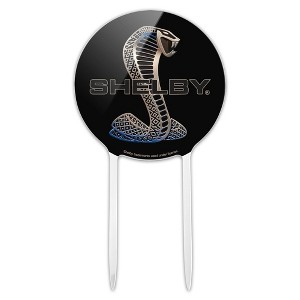 Shelby Cobra Logo Acrylic Cake Topper - 1 of 4