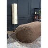 NicBex 8 Ft Cylindrical Suede Bean Bag Chair with Removable Covers for Reading,Living Room and Bedroom - 3 of 4