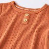 Toddler 2pc Snug Fit Long Sleeve Ribbed Pajama Set - Cloud Island™ - 3 of 4
