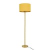Modern Floor Lamp for Living Room, Tall Corner Lamp for Bedroom & Office Lighting, Floor Lamp Ochre and Gold 110-120V - 3 of 4