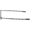 Calabria"Fast Fold" Desinger Slim Metal Reading Glasses in Gunmetal +1.00 - 3 of 4
