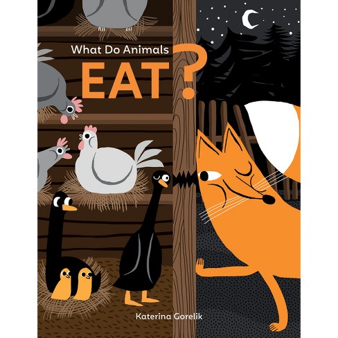 What Do Animals Eat? - (curious Creatures) By Katerina Gorelik (board Book)  : Target
