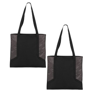 Port Authority Set of 2 Circuit Totes with Faux Leather Trim - 1 of 4