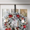 Haute Decor Christmas Adapt Adjustable Top & Bottom Christmas Wreath ...