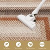 Vintage Braided Doormat, Washable Low-Pile Non-Slip Non-Shedding Small Rug for Entrance, Bedroom, Living Room, Kitchen, Farmhouse Decor - 4 of 4