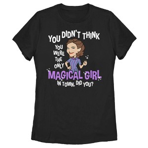 Women's Marvel WandaVision Animated Agatha Magical Girl T-Shirt - 1 of 4