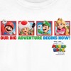 Juniors Womens The Super Mario Bros. Movie Our Big Adventure Begins Now T-Shirt - 2 of 4