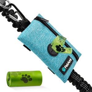 PetAmi Dog Waste Bag Holder for Leash, Puppy Waste Dispenser Walking Travel Camping, Treat Pouch Pet Supplies Must Have - 1 of 4
