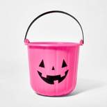Pink Pumpkin Stackable Halloween Trick or Treat Pail - Hyde & EEK! Boutique™