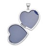 Black Bow Jewelry 14k White Gold 21mm Ornate Heart Locket - 4 of 4
