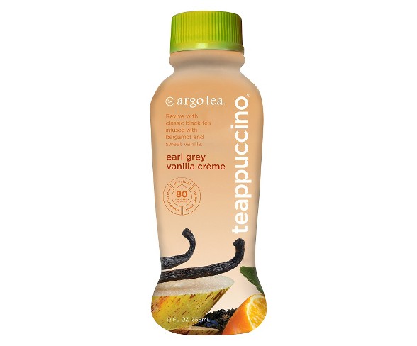 Argo Teappuccino Earl Gray Vanilla Cr&#232;me - 13.5 fl oz Bottle